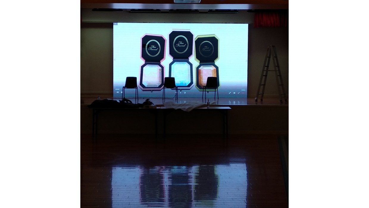 LED Wall in Hall